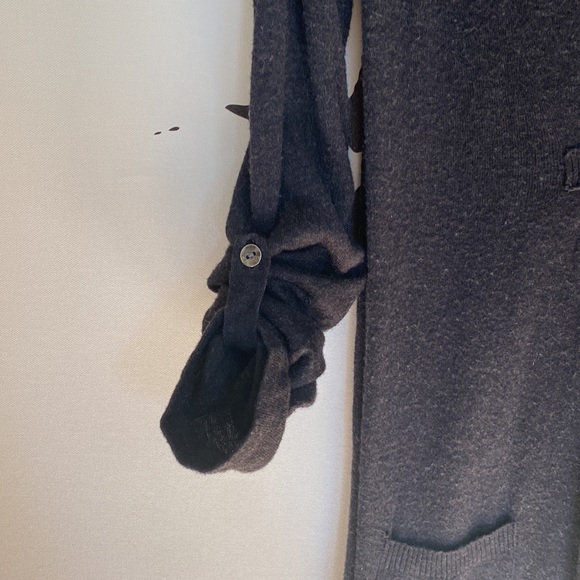 Grey Lole Soft Knit Dress w/Adjustable Sleeves - Size M - Picture 6 of 11